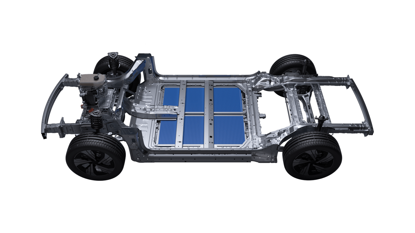 Plataforma GEA para veículos elétricos (BEV)