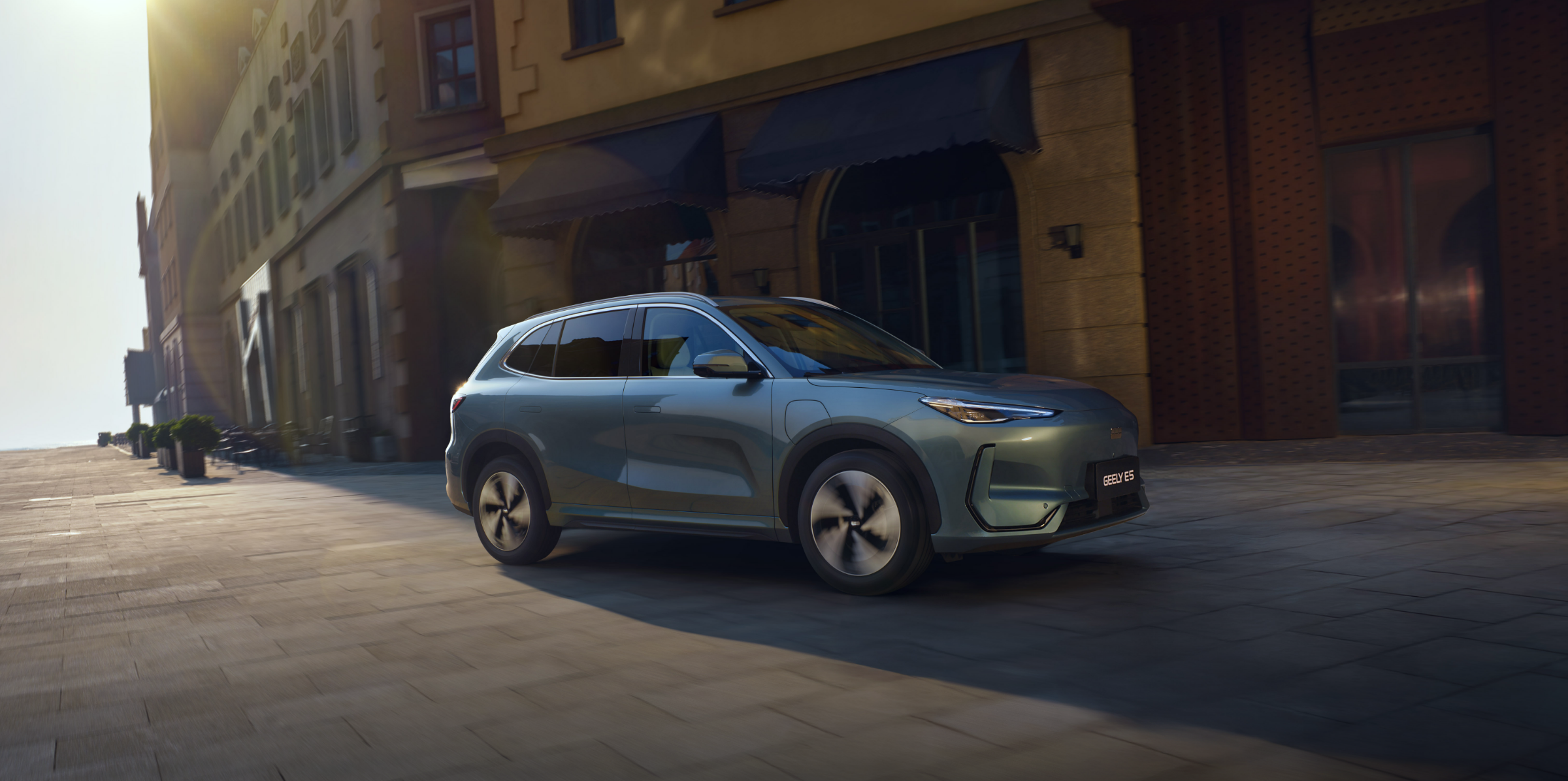 geely e5 na cidade