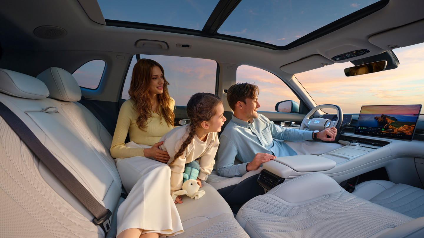 conforto do geely e5
