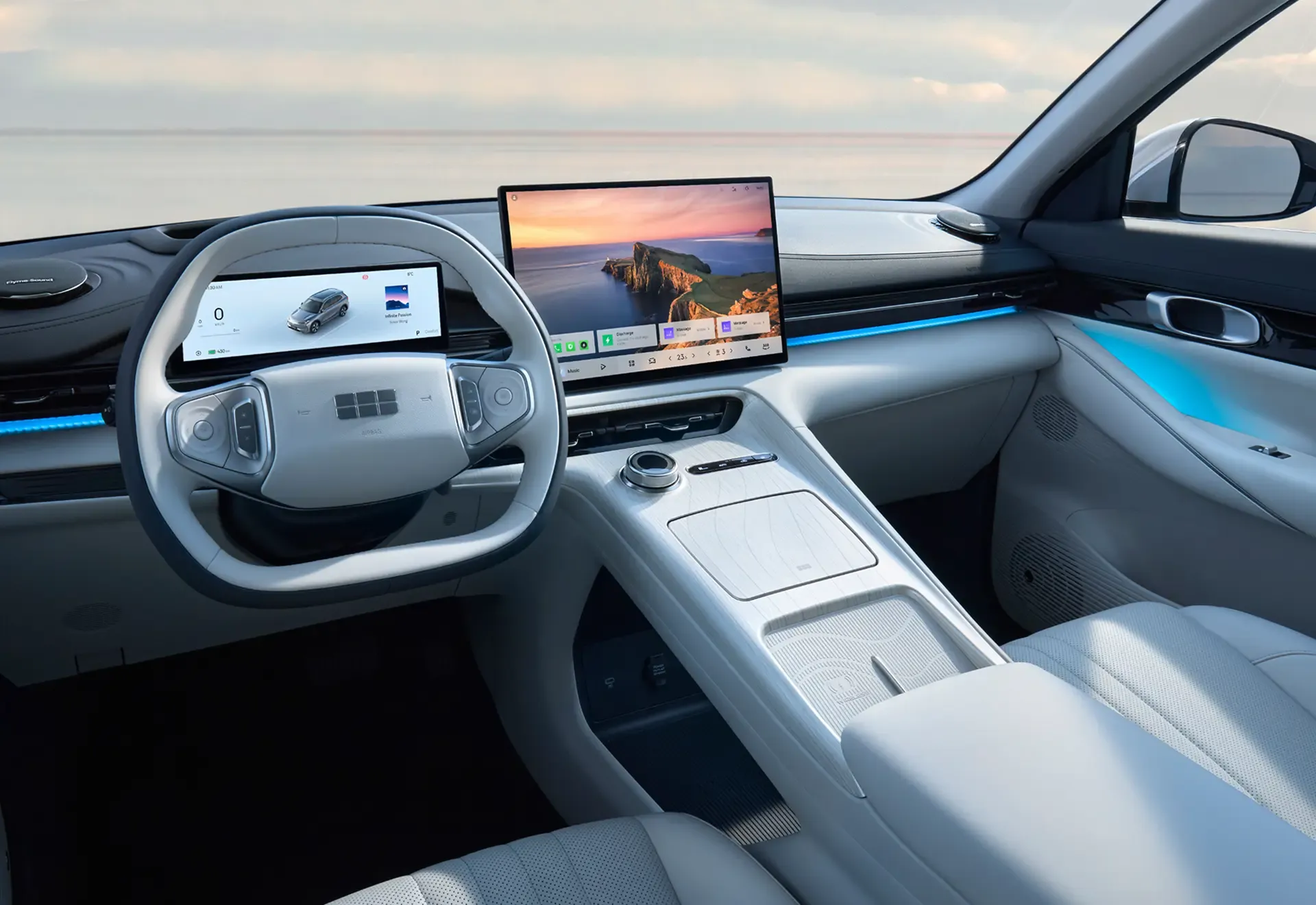 geely e5 vista interior