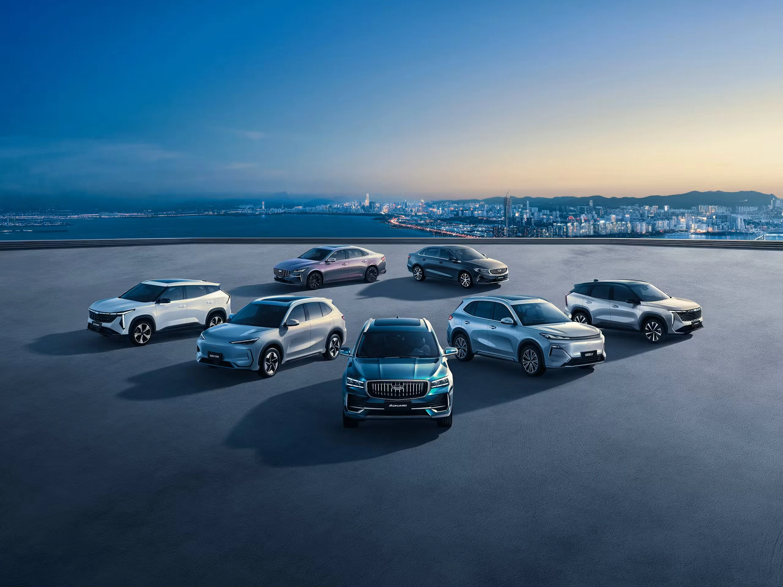 Frota de Veículos da Marca Geely