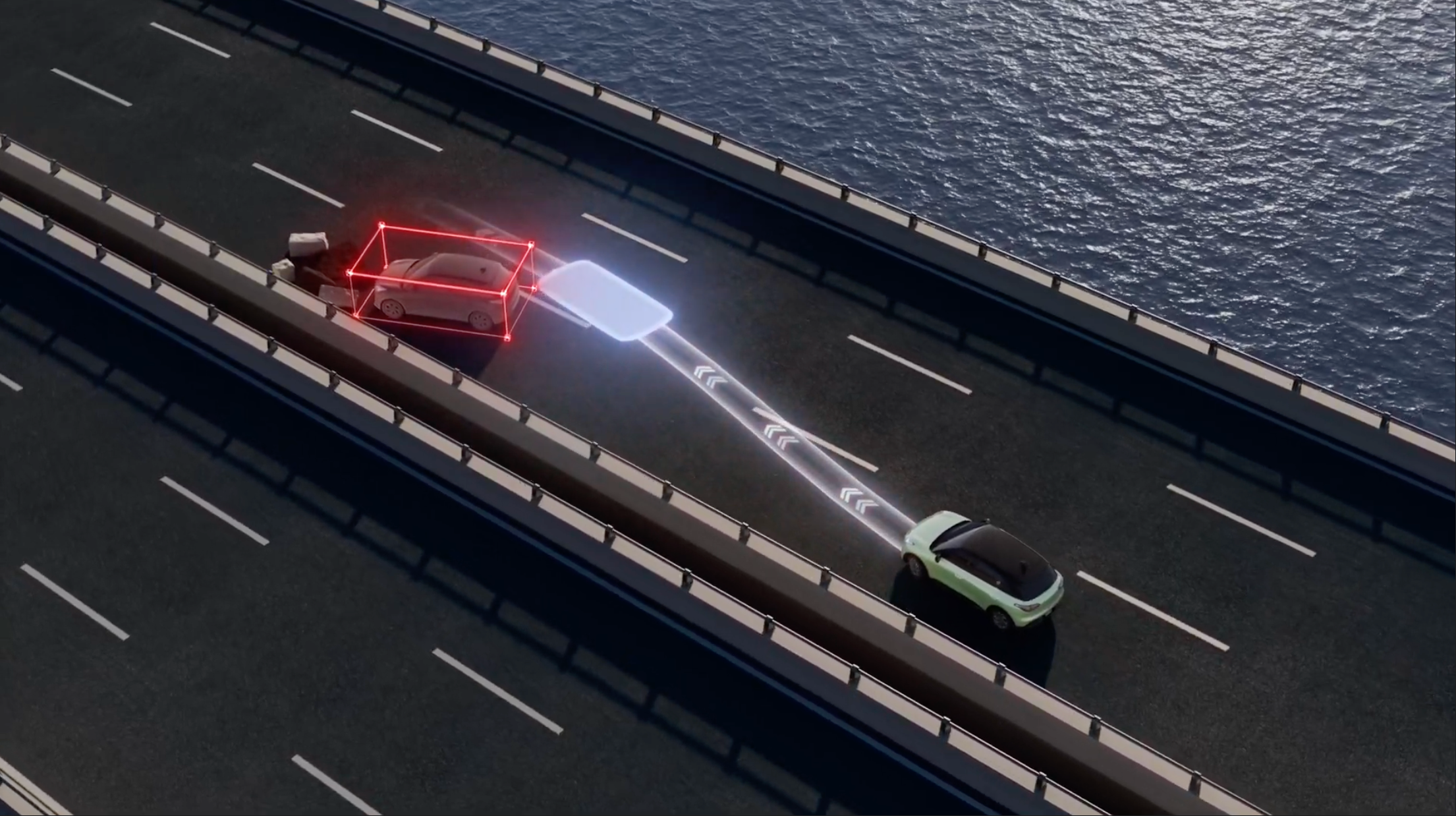 Ícone de assistência de manobra de emergência do Geely E2