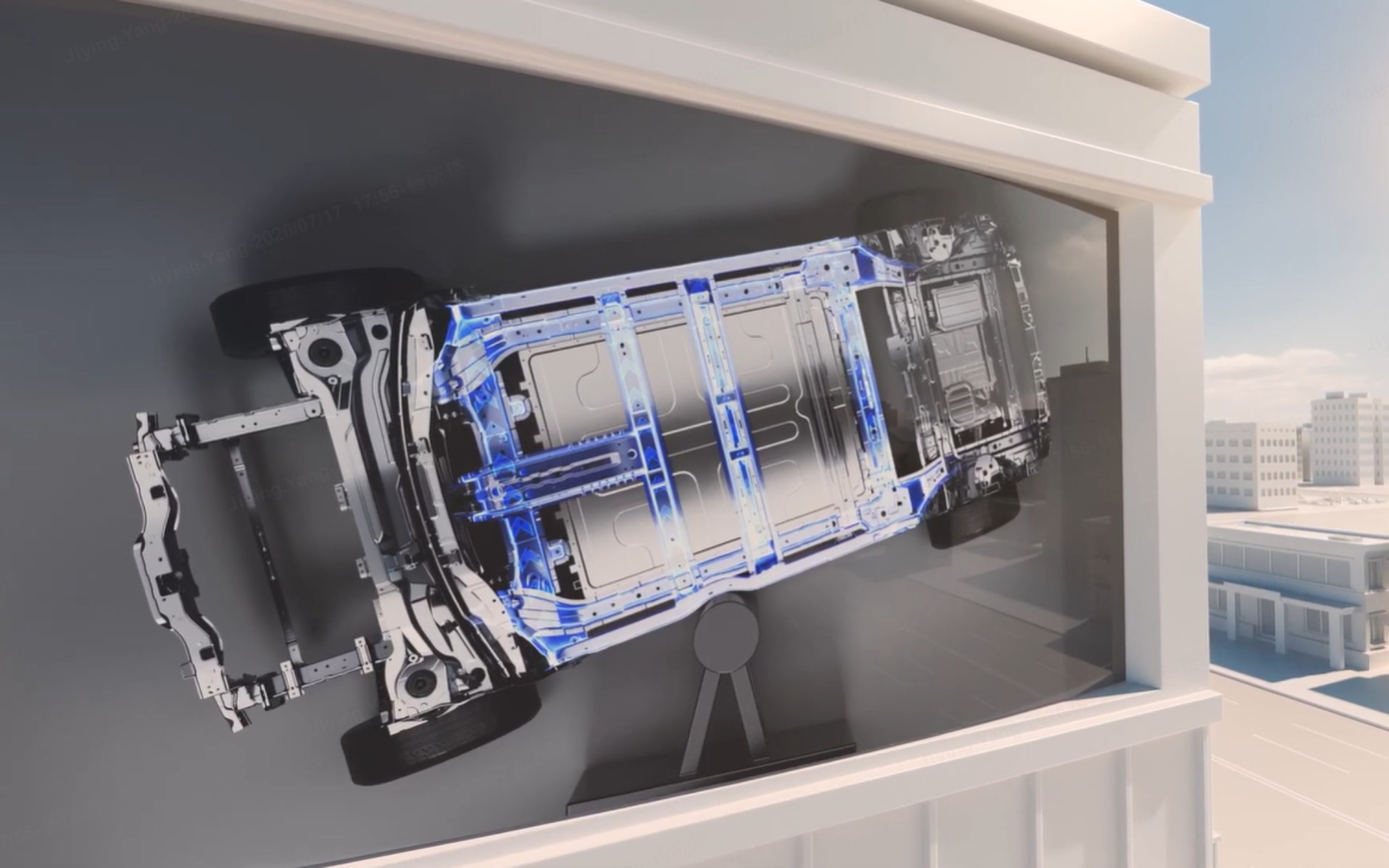 Arquitetura elétrica global GEA do Geely E2
