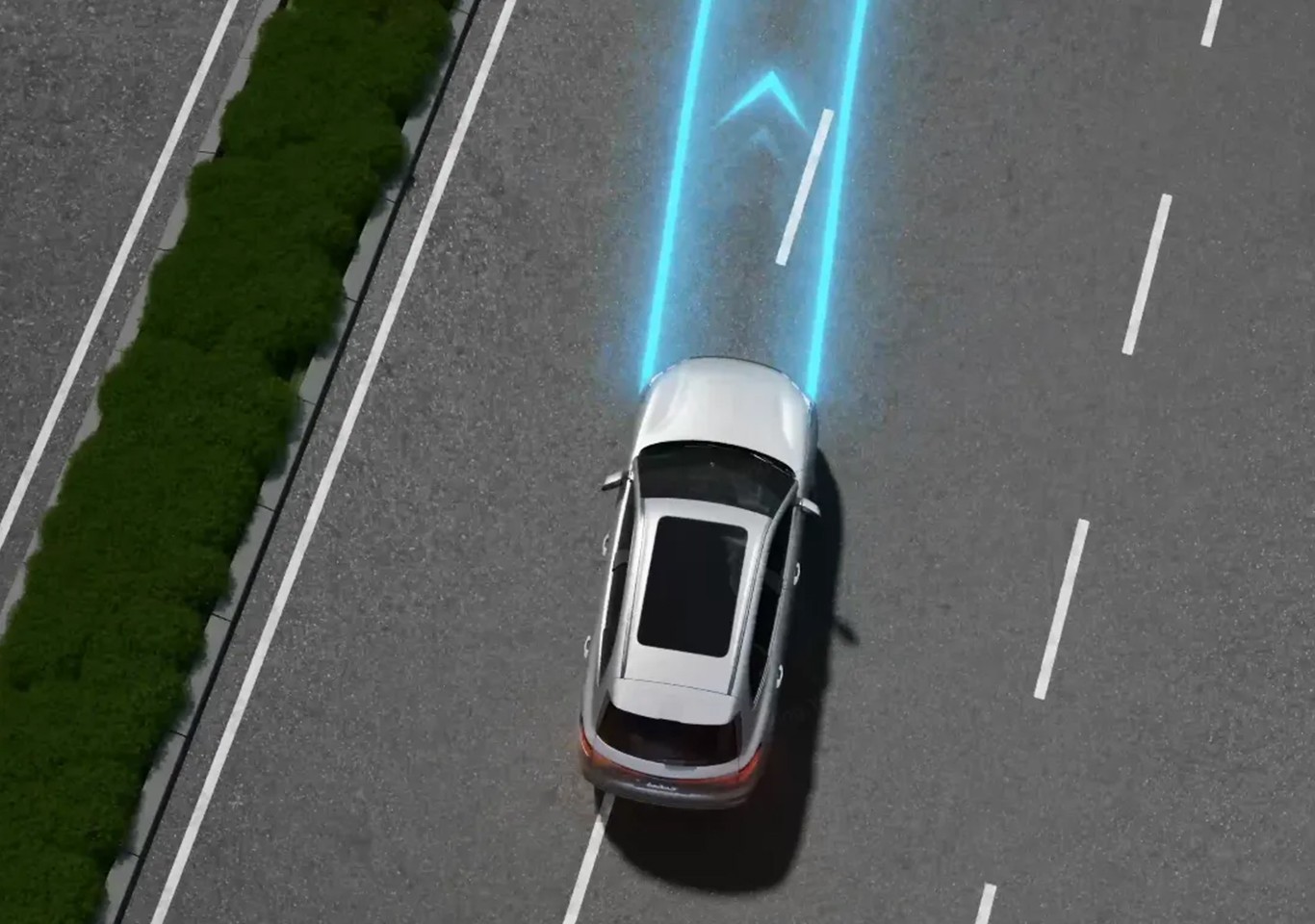 geely sistema de assistencia à mudança de faixa