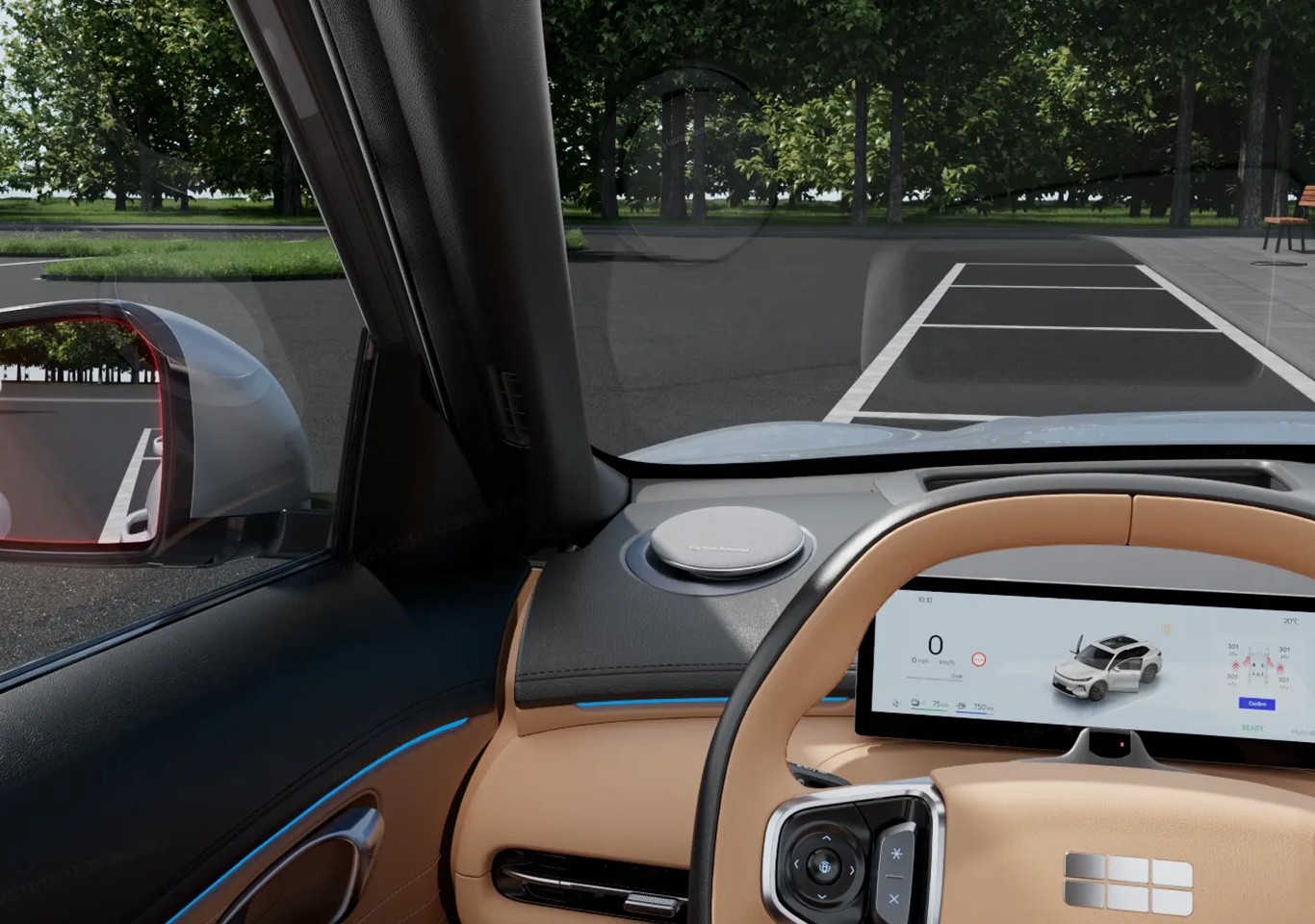 geely sistema de aviso de abertura de porta